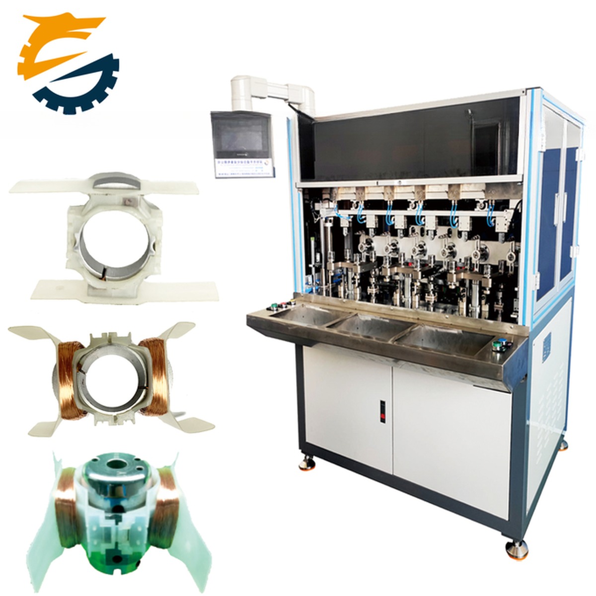 4-axis Control Automatic Copper Wire Winding Machine for Rotor Stator Trody Alcore