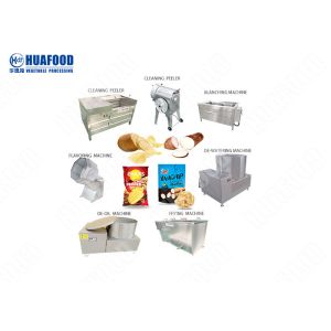 Buy cheap 380v Frozen French Fries Making Machine Chips Processing Easy Opreation product