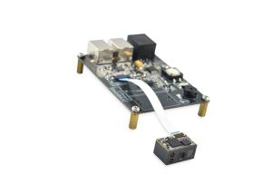 Small 2D Barcode Reader Module 752×480 CMOS QR Code DM PDF417 TTL232 Cable