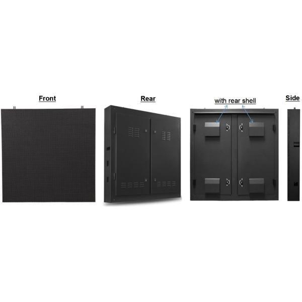 High Definition P8mm P10mm Full Color Outdoor Fixed LED Display Screen