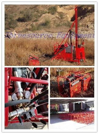 Quality Exported portable drilling rig testing in field for sale