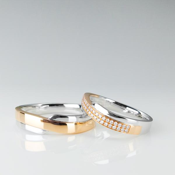 Quality Beautiful Lines Shining Bright Man19 18k Gold Diamond Ring for sale