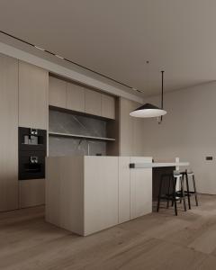 Lacquer Modern White Kitchen Cabinets Smooth And Glossy Finish Customized