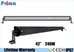 China Double Row Combo 42 Inch LED Car Light Bar High Bright 240W DC 9V - 32V on sale