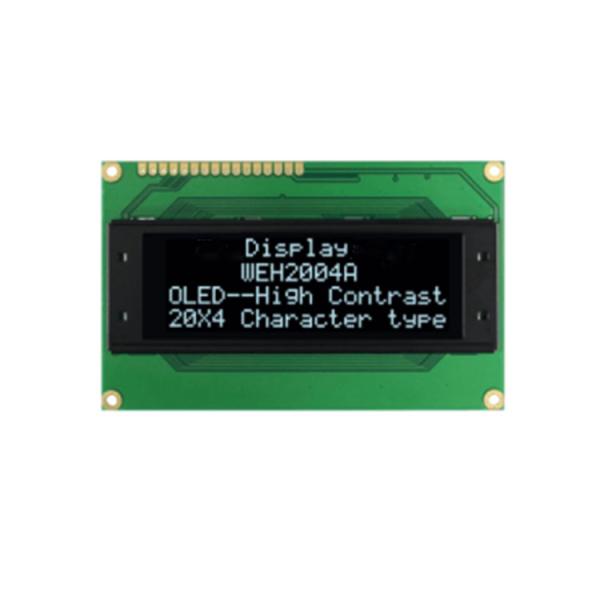 5V White Monochrome Oled Display 20x4 With Fast Response