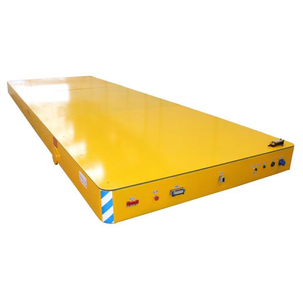 Customized size and capacity Industrial transportation 20T electric transfer trolley battery powered cart