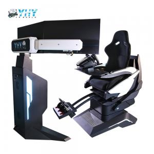 Buy cheap YHY First All-aluminum Alloy Steering wheel Driving Arcade Game Machine VR 9D Racing Simulator product