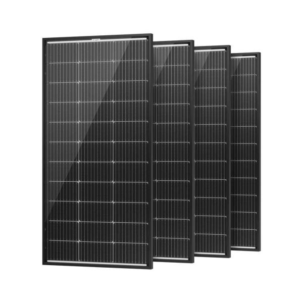 400 Watt Panel Solar Bifacial Monocrystalline Solar Cells With Black Frame