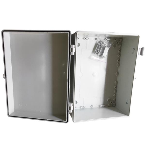 Large Dimension Plastic Junction Box Hinge Type For Office Building