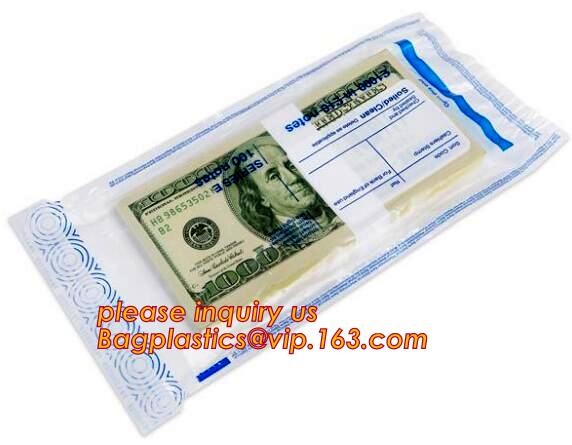 money locking security bag courier plastic bag, plastic self adhesive evidence bag/security bag, Temper-Evident Bags, De