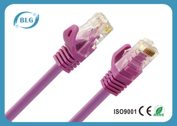 Quality 1M 2M 3M 4 Pairs UTP Patch Cord With 8 Cores Conductor Reduced Degradation for sale