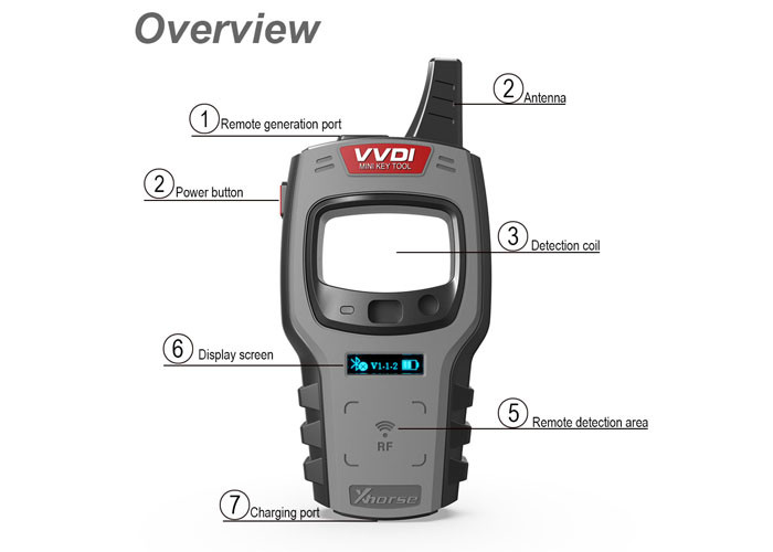 Xhorse VVDI Mini Skylark Device Fob Auto Remote Key Programmer
