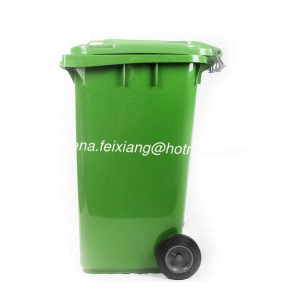 240 liter pure HDPE dustbin compost bin publis trash can or plastic garbage