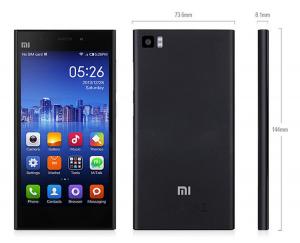 China Original Xiaomi Mi3 M3 Qualcomm Quad Core Mobile Phones 2GB RAM 16GB ROM 5 inch 1080p on sale