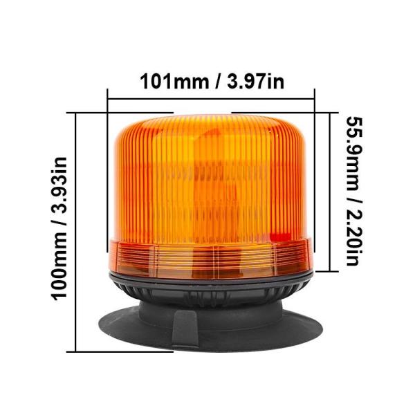 10V - 110V Tractor Flashing Beacon Customized Flashing Beacon Light IP65