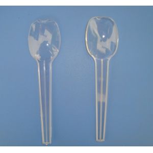 Buy cheap Transparent plastic disposable dinner spoon for Ice cream product