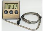 0℃ - 250℃ Digital Instant Read Thermometer With Magnet / Clock Timer Alarm