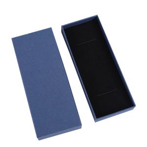 Buy cheap navy blue bookmark box with EVA tray luxury bookmark pack paper box product