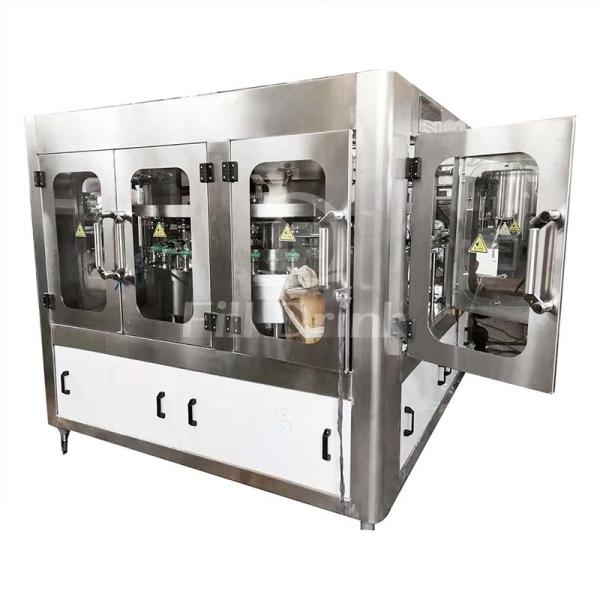 Quality Food Grade Soda Can Filling Machine 12000CPH Round Easy Open End For Sealing for sale