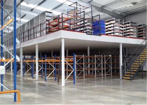 Buy cheap 1000Kg/M2 H Beams Warehouse Structural Shelving Supported Mezzanine product