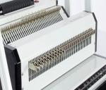 Double Loop Wire And Plastic Spiral Coil Punching Binding Machine