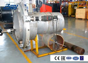 6inch - 12inch Pneumatic Portable Pipe Cutting And Beveling Machine Quick Installation