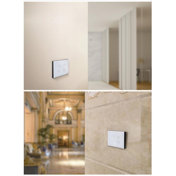 4 Gang Smart Light Switch Uk Smart Touch Wall Switch With Google&Alexa