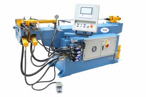 China NC Control Semi Automatic Bending Machine Dia 38mm Hydraulic on sale