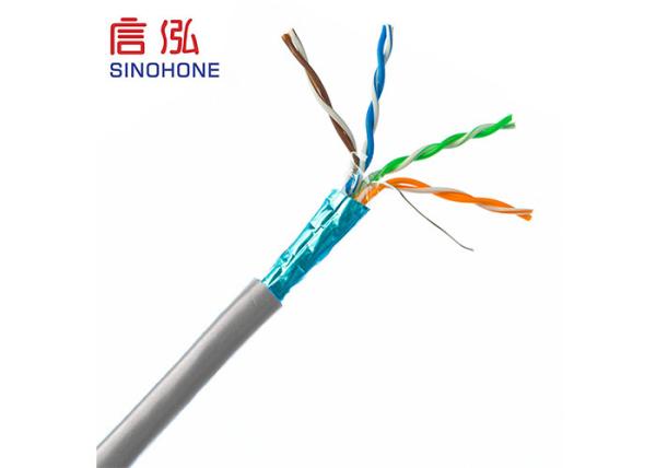 Quality Computer CAT5E Bulk Network Cable Structured Cabling Diameter 0.5mm for sale