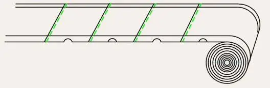 Perforated Drawstring Garbage Bag Making Machine Without Core 70pcs/min