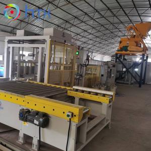 Automatic PLC Control System Veneer Stone Production Line Concrete Retaining Block Filling Machine