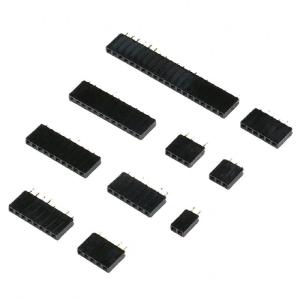 Buy cheap 2.54mm Single Row Pin Female Pin Header Socket 1*2p 3p 4p 5p 6p 7p 8p 9p 10p 12p Pin Connector product