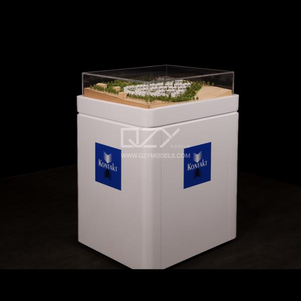 1:300 Scale Tirana Residential Model with Handmade Craftsmanship and 25-Day Lead Time