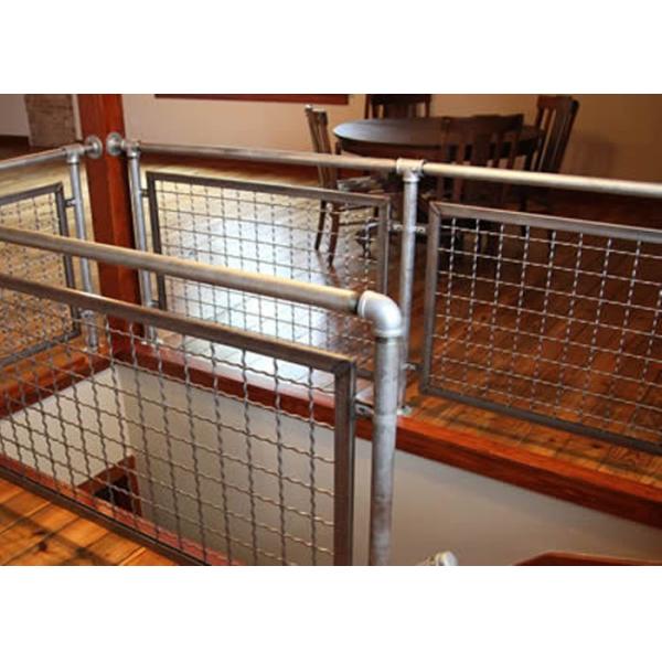 aluminum crimped wire mesh