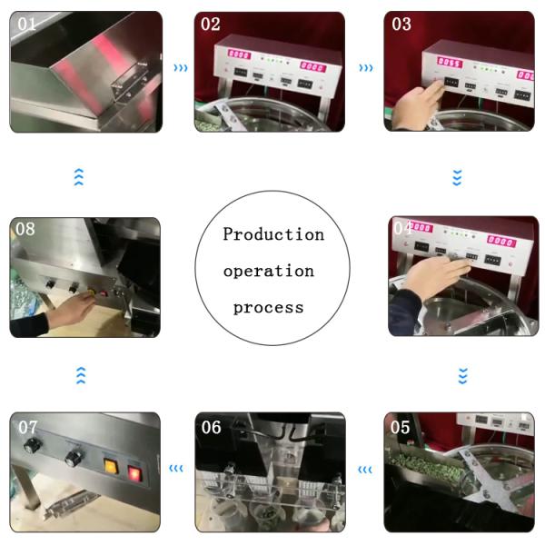 Lightweight Double Heads Automatic Counting Machine 32 Channels 10000pcs/Min