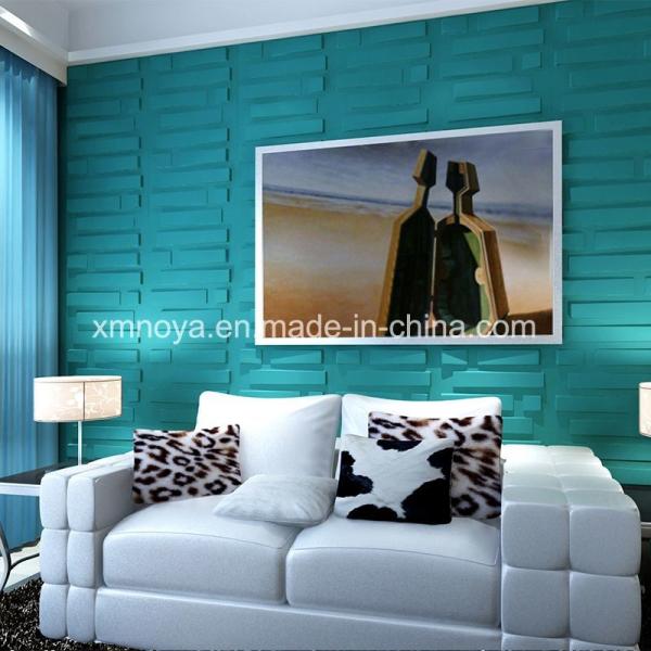 B1 Fireproof 500mmx500mm Decorative Acoustic 3D Wall Covering Panels for Sofa Background
