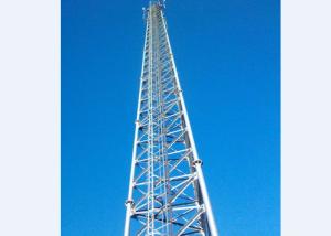 Buy cheap High Rise Structure Triangular Telecommunication Tower Stable Performance product