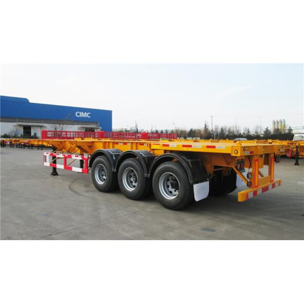 Payload 100T 40ft Skeleton Trailer Tri Axle Chassis