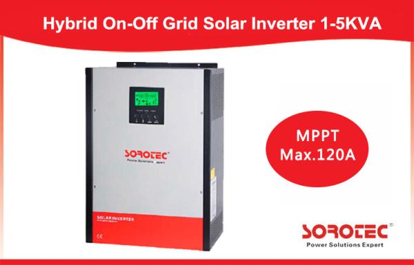 Quality Hybrid off grid inverter 2KVA 2KW 24V with 80A MPPT Controller for sale
