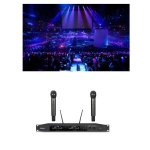 China Single Channel Wireless UHF Microphone Karaoke Handheld Transmitter on sale