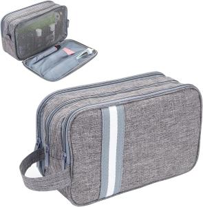 High Quality Toiletry Bag for Men Shockproof protective &Storgae Water-resistant Travel Toiletry Organizer Dopp Kit