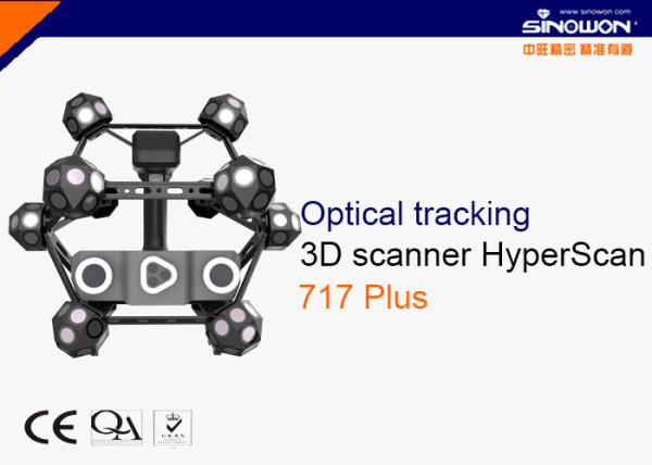 275×250 Mm Scan Area Optical Tracking Handheld Laser 3D Scanning Machine Hyper