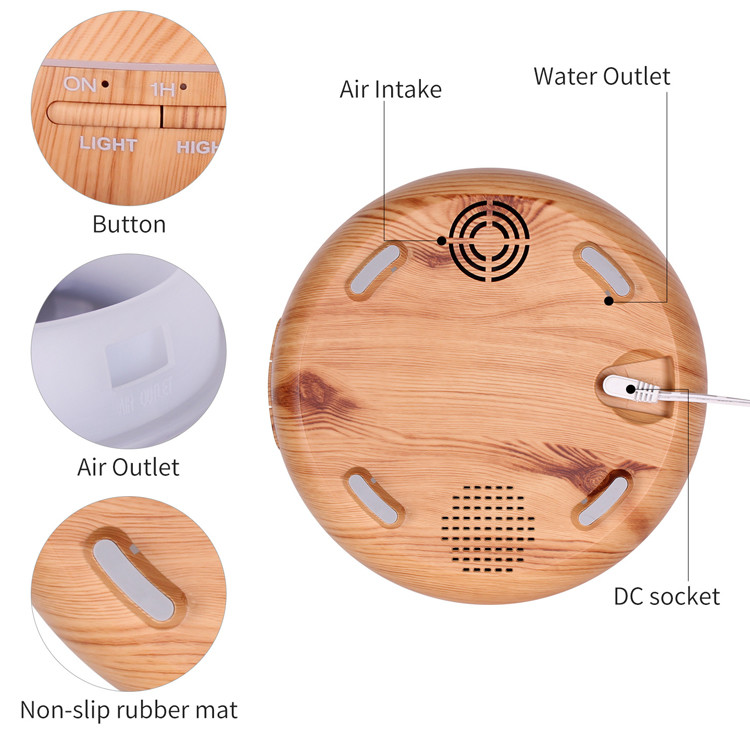 24V Bluetooth Aroma Diffuser With Anion Emitting Function