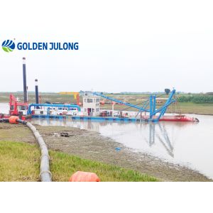 3500 M3/H Suction Dredger Ship JLCSD500 With Running Continuity