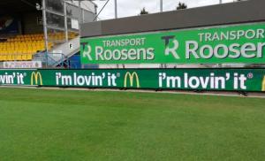 China Football Stadium Perimeter LED Display / Outdoor LED Advertising Display on sale