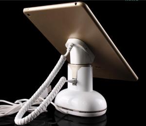 COMER security android tablet stand anti theft alarm for cable locking desk mount bracket for cellphone