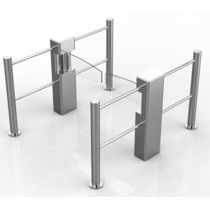 Buy cheap Face Recognition Access Control Turnstile IP54 Rotating Swing Gate product