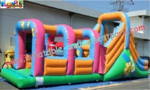 Buy cheap Inflatable Obstacle game with durable PVC tarpaulin material for rent,re-sale use OBS-04 product