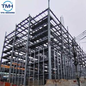 China High Rise 350 Tons Customized Steel Framed Metal Car Parking on sale