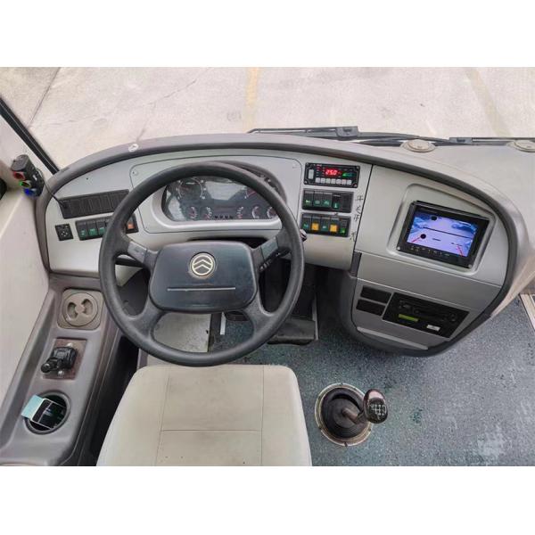 30-55 Seats Used Commercial Buses Diesel Fuel With 2 Doors